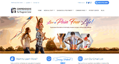 Desktop Screenshot of lewisvillepaincenter.com